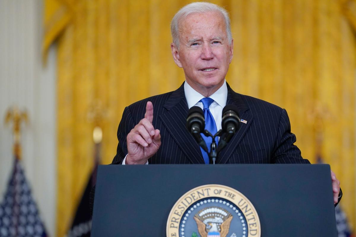 Biden Calls on Private Sector to ‘Step Up’ to Address Supply Bottlenecks