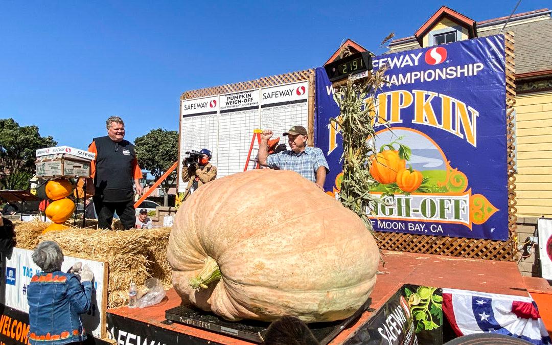 2,191-Pound Washington State Gourd Wins Pumpkin Weigh-Off