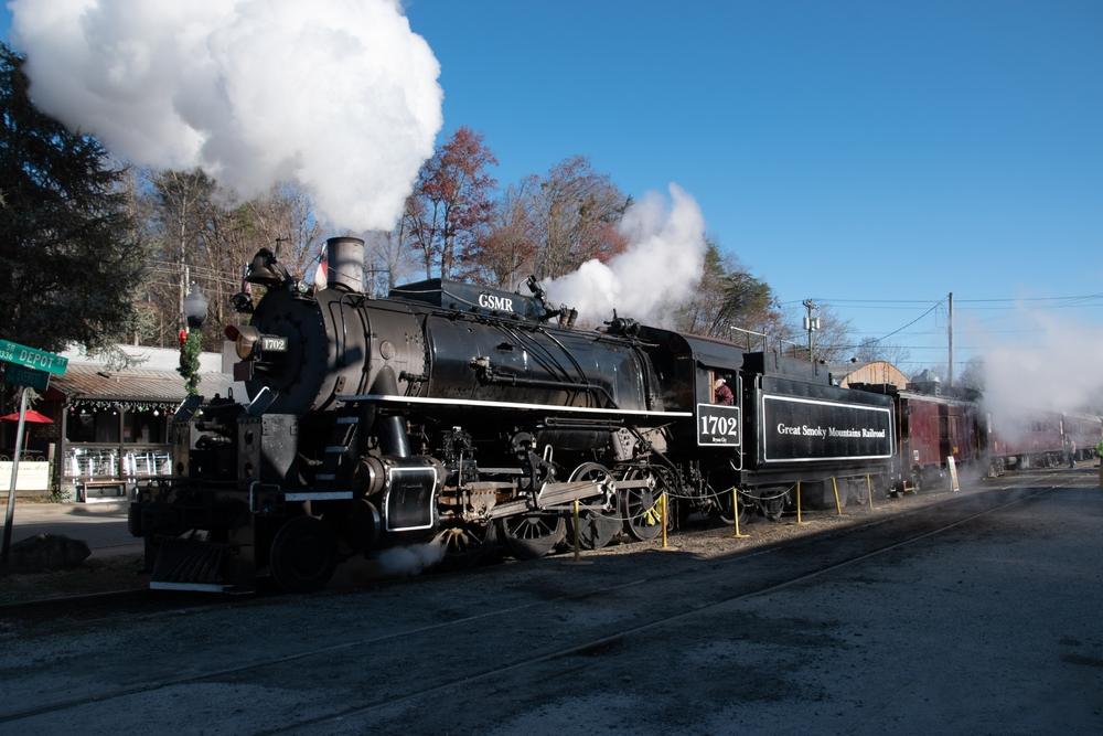 A Train Journey on the Great Smoky Mountains Railroad