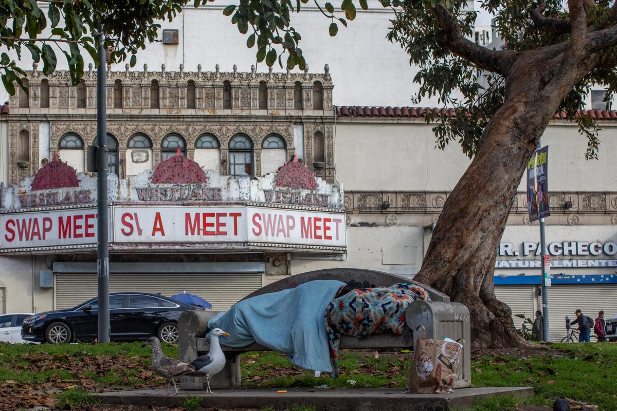 Few Homeless Encampment Tents Remain as MacArthur Park Officially Closes for Repairs