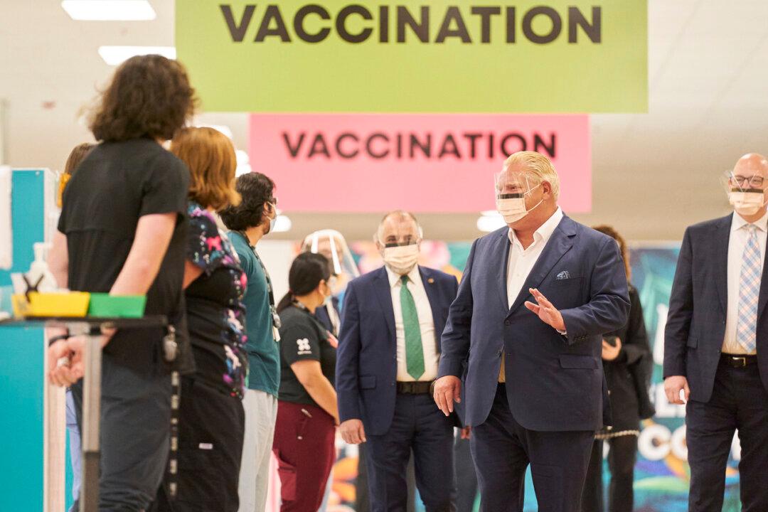 Legal Group Sues Ontario Government Over Vaccine Passport Mandate