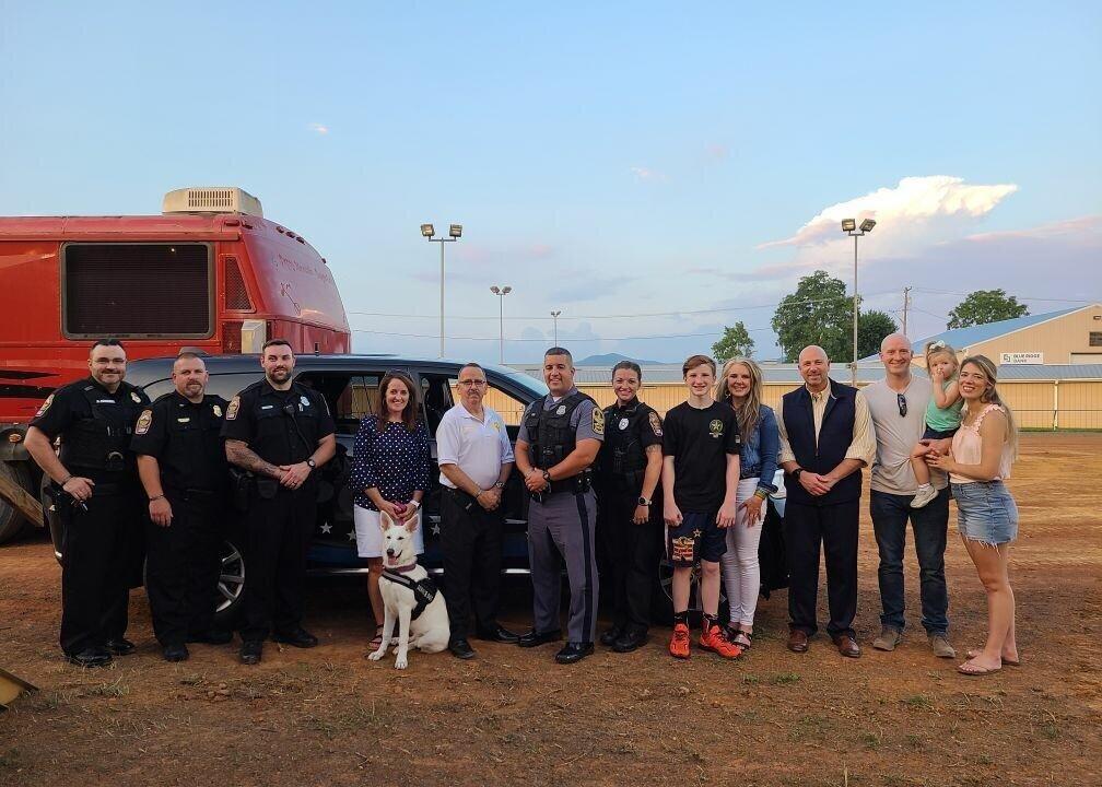 With Love and Prayers: A Woman Honors Those Who Protect Us