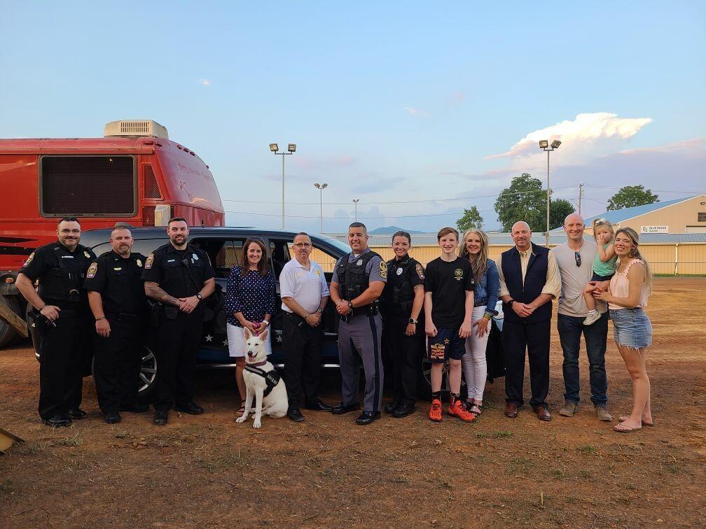 With Love and Prayers: A Woman Honors Those Who Protect Us