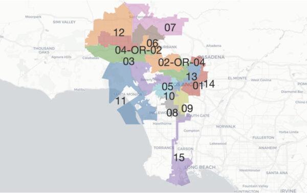 (Los Angeles City Council Redistricting Commission/Screenshot)