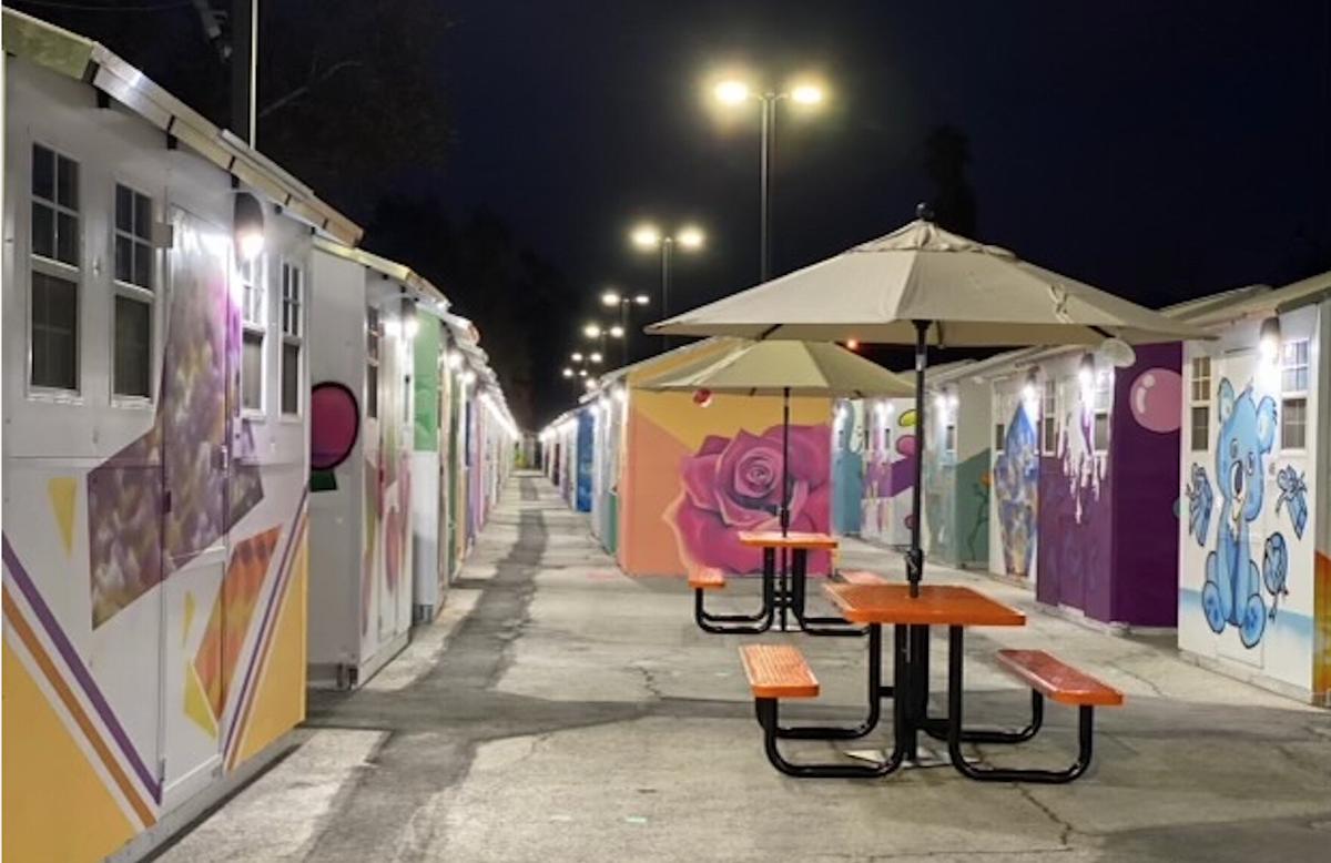 Largest Tiny Home Village in US Opens in Los Angeles to House the Homeless