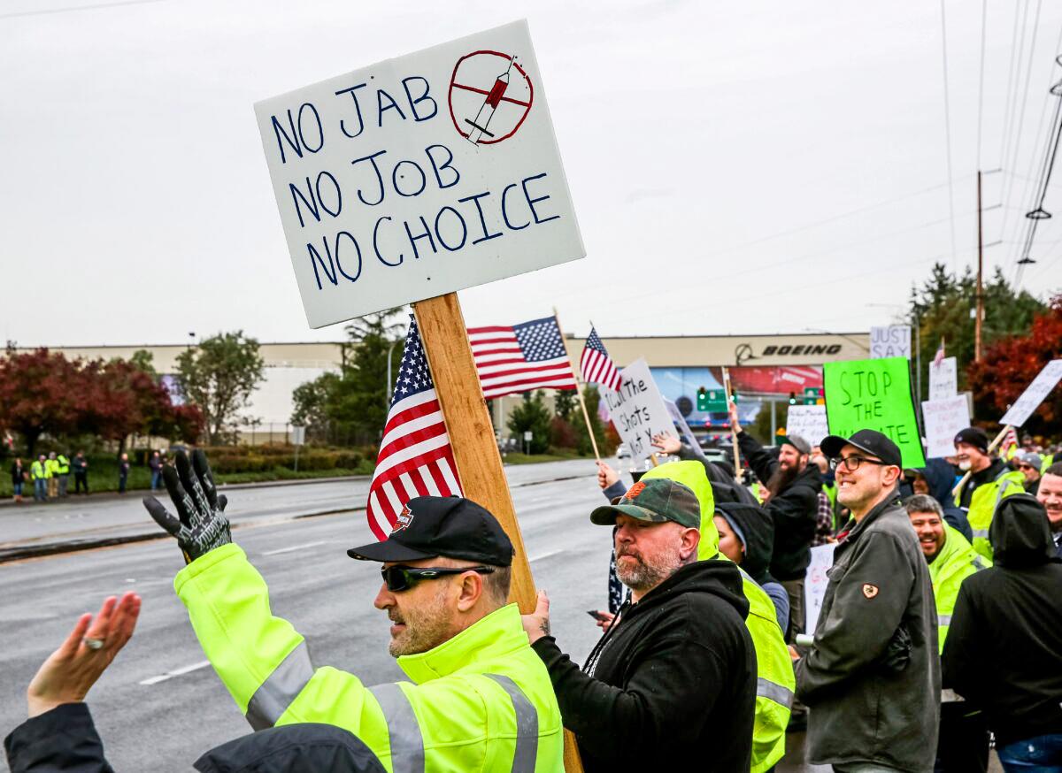 Man Arrested After Intentionally Driving Into Anti-Vaccine Mandate Protest: LA Sheriff’s Official