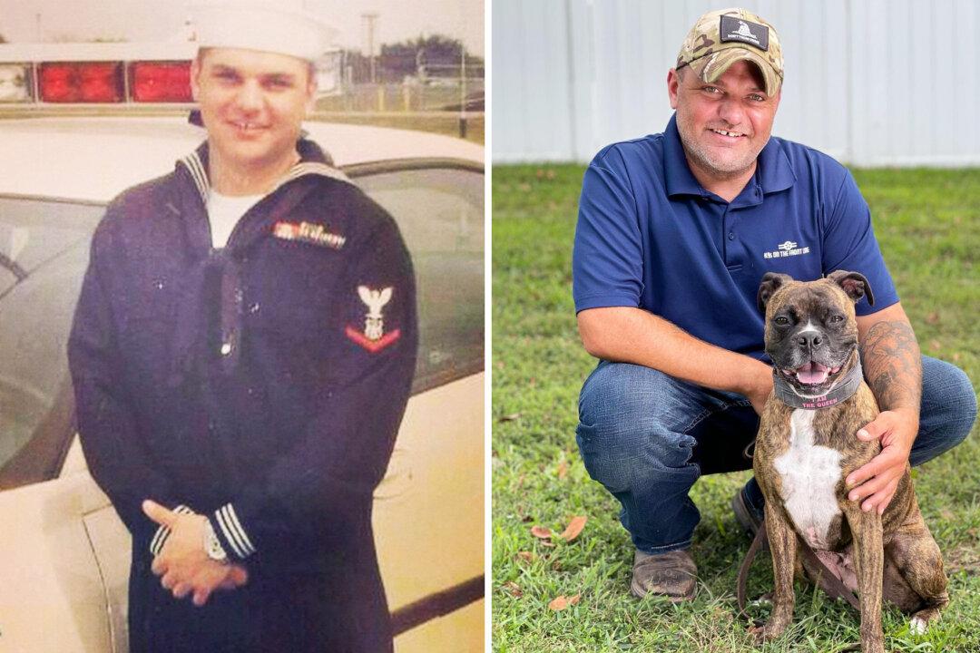 Navy Veteran Falls Into Drugs and Depression, Loses Everything—Until Service Dog Saves His Life