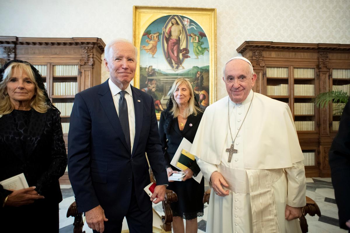 Pope Francis Says Biden Should Speak to Priest About ‘Incoherence’ of His Support for Abortion as a Catholic