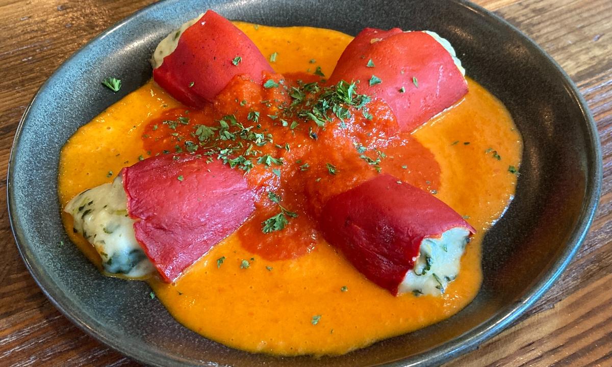 Ansots Spinach Béchamel-Stuffed Piquillo Peppers