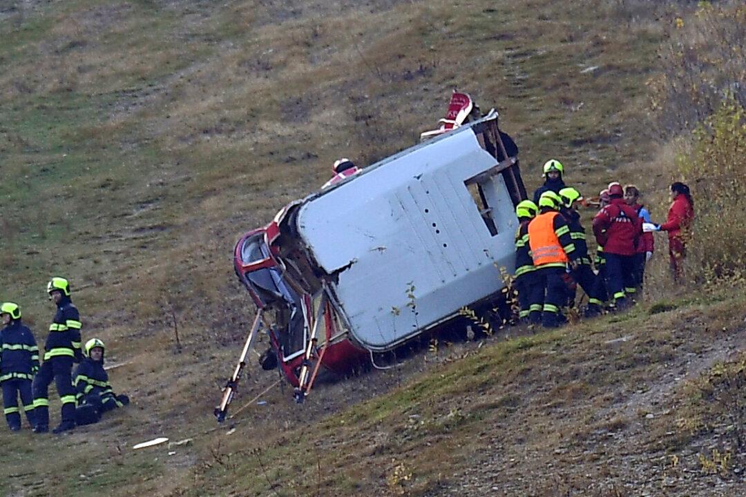 Cable Car Crashes in Northern Czech Republic, Killing 1
