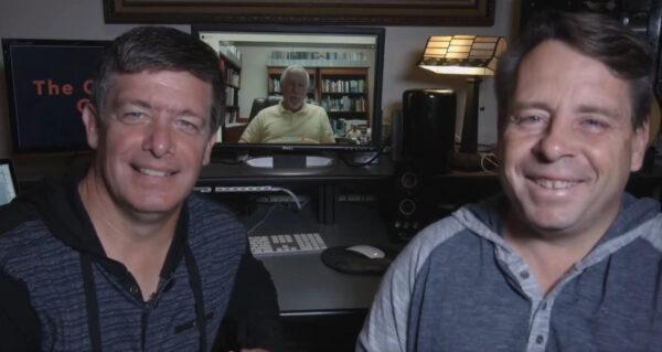 From L to R, Kyle Justice, Dr. Danny Faulkner, and Pat Roy in the episode “The Great Eclipse” (Awesome Science Media)