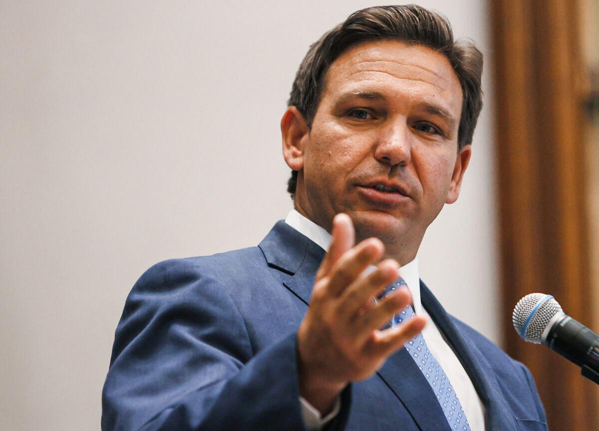 Florida Gov. DeSantis Officially Files to Run for Reelection