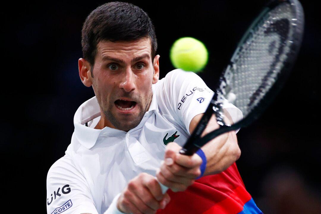 Djokovic Downs Medvedev to Claim Record 6th Paris Masters Title