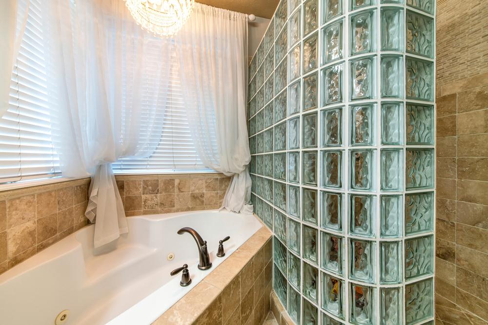 Make a Curved Glass Block Wall for a Shower