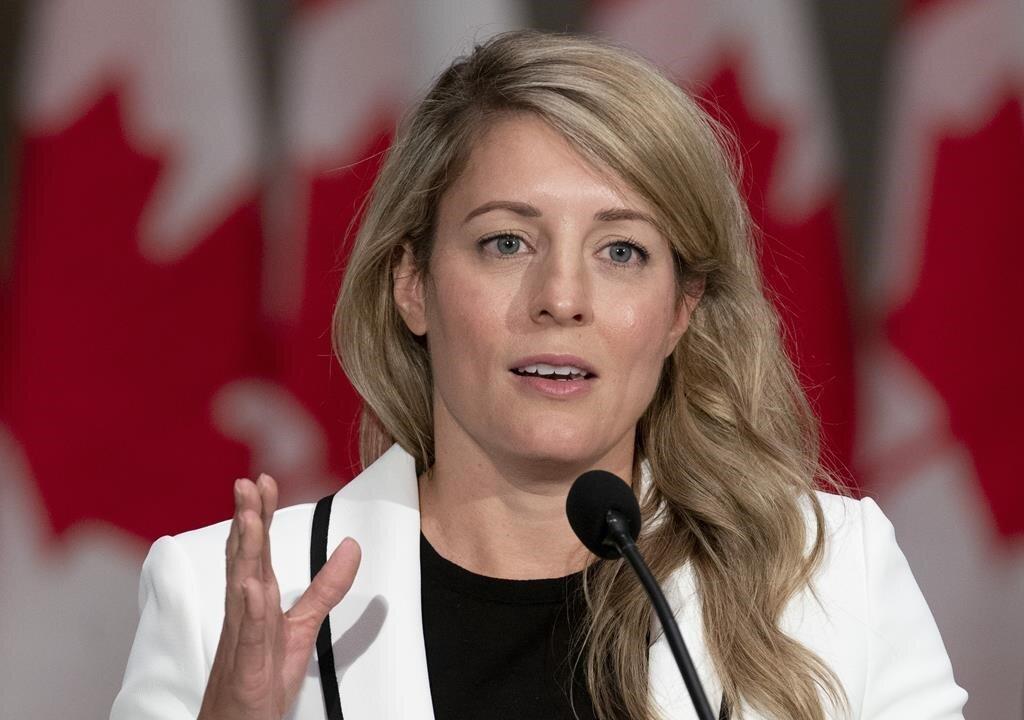 Canada’s new foreign affairs minister meets in D.C. with U.S. counterpart Blinken