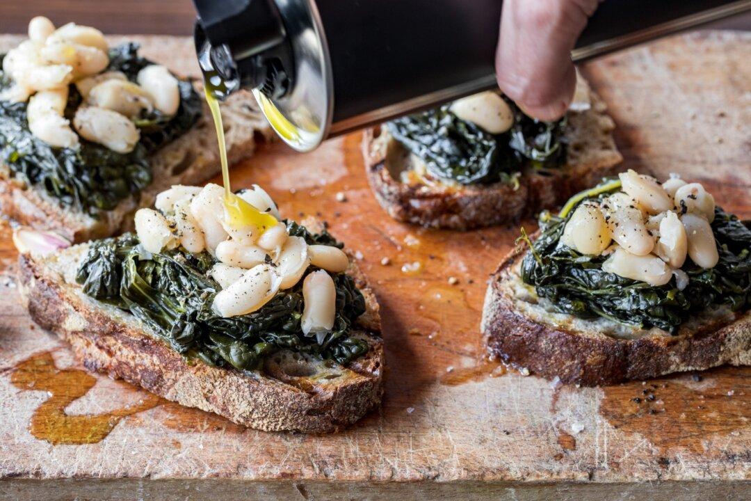 Crostoni With Tuscan Kale and Beans