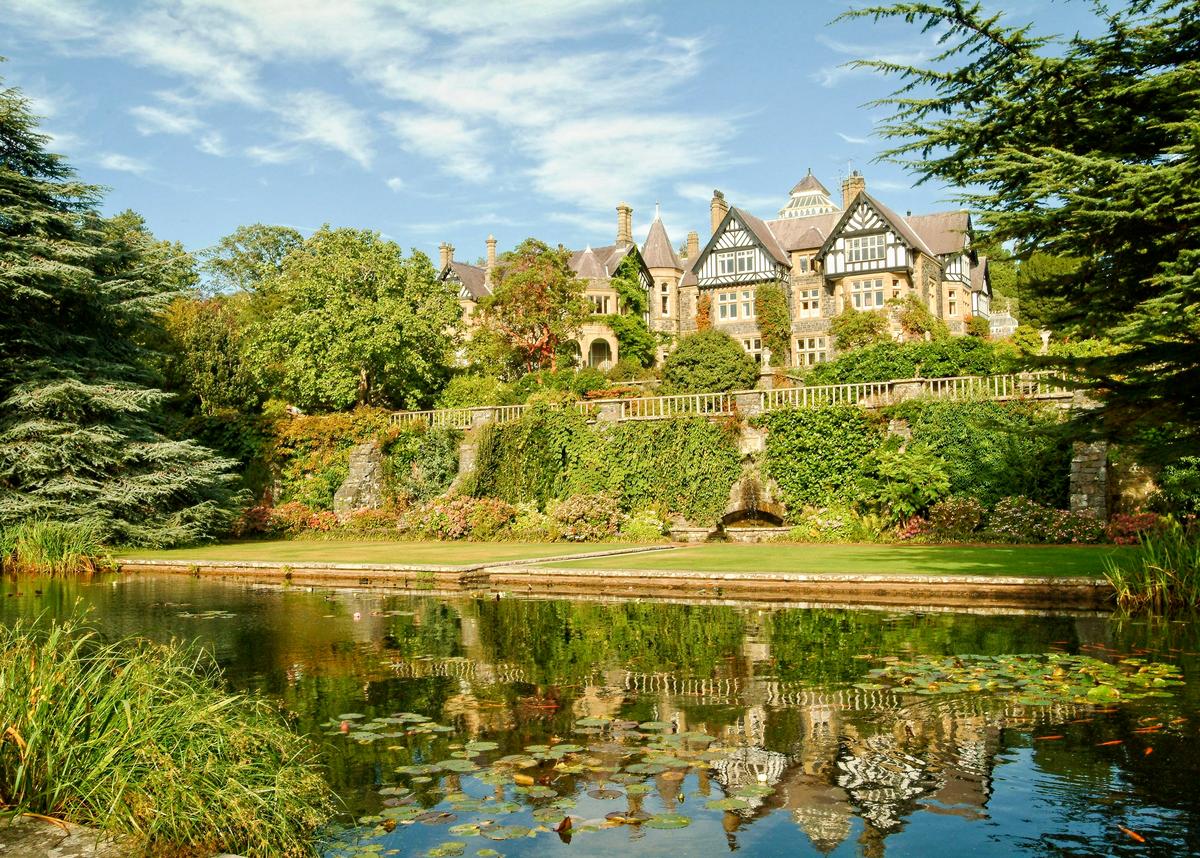 Bodnant Garden, in northern Wales, is widely considered to be one of the top public gardens in the UK. (Copyright Fred J. Eckert)