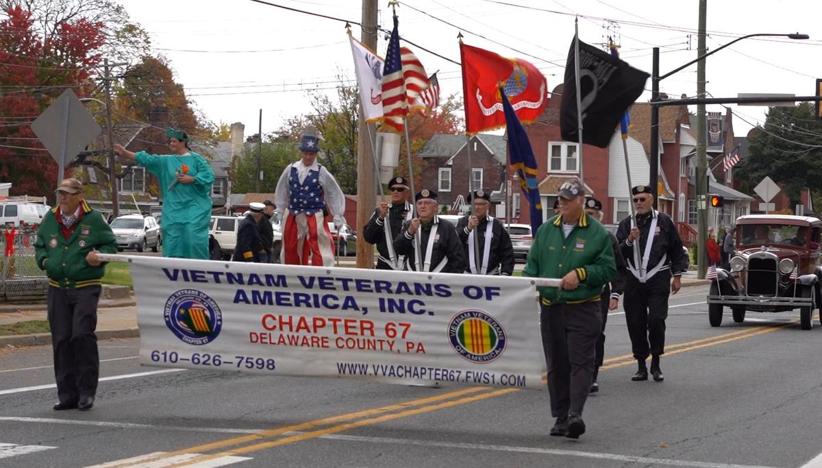Marcus Hook, Pennsylvania Honors Veterans With Parade