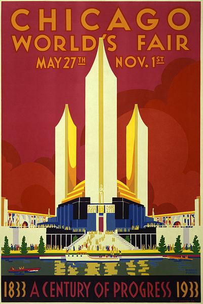 The popularity of frozen custard in the Midwest is credited to its popularization at the 1933 World’s Fair in Chicago. (Public domain)
