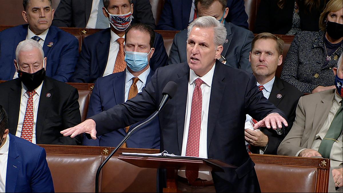 McCarthy’s Record-Breaking Speech Forces Democrats to Delay Vote on Massive Spending Package