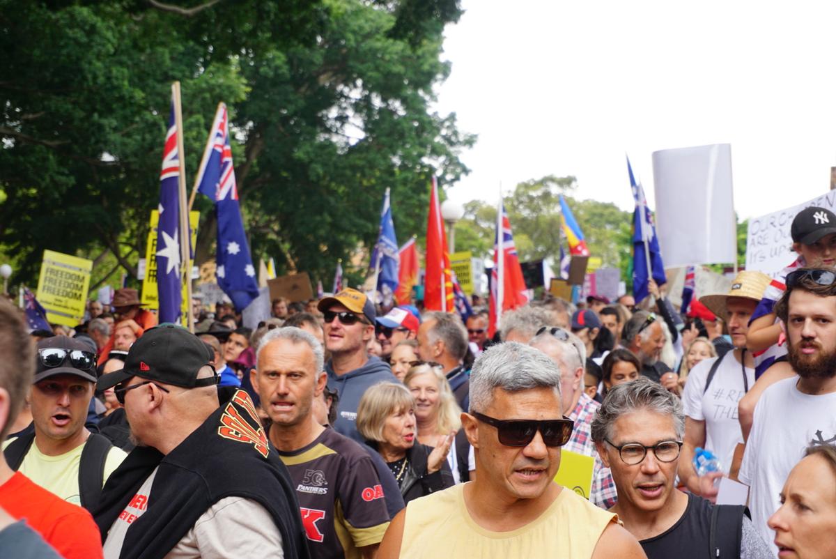 ‘People Are Fed Up’: Sydney’s ‘Freedom Rally’ Protesters Frustrated at State Govt’s Pandemic Handling