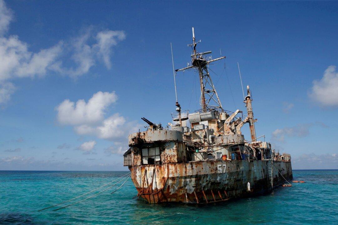 Philippines Rejects China’s Demand to Remove Grounded Navy Ship