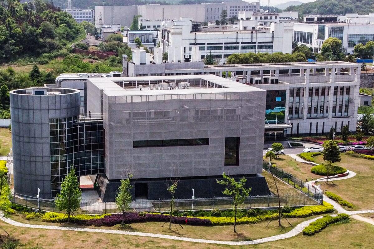 The P4 laboratory, designated as biosafety level 4, the highest level of biological safety, at the Wuhan Institute of Virology in Wuhan, China, on April 17, 2020. (AFP via Getty Images/Hector Retamal)