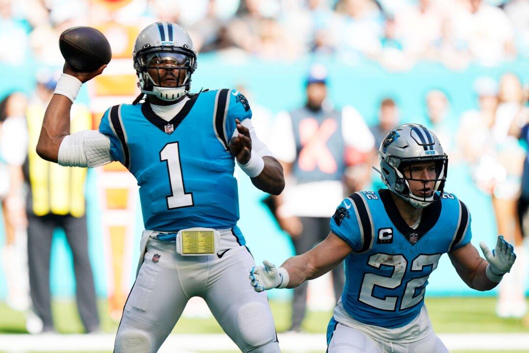 Panthers RB McCaffrey out for the Season With Ankle Injury