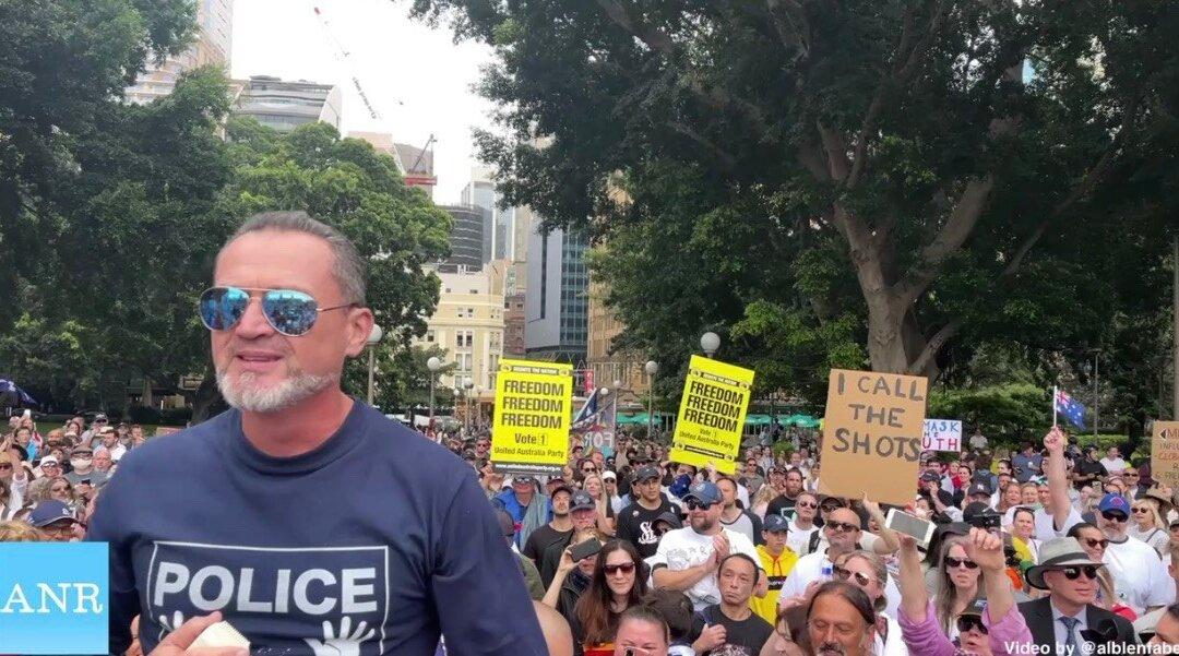 ‘The Govt Is Misusing the Police’: Former Aussie Police Officer Protests COVID-19 Mandates