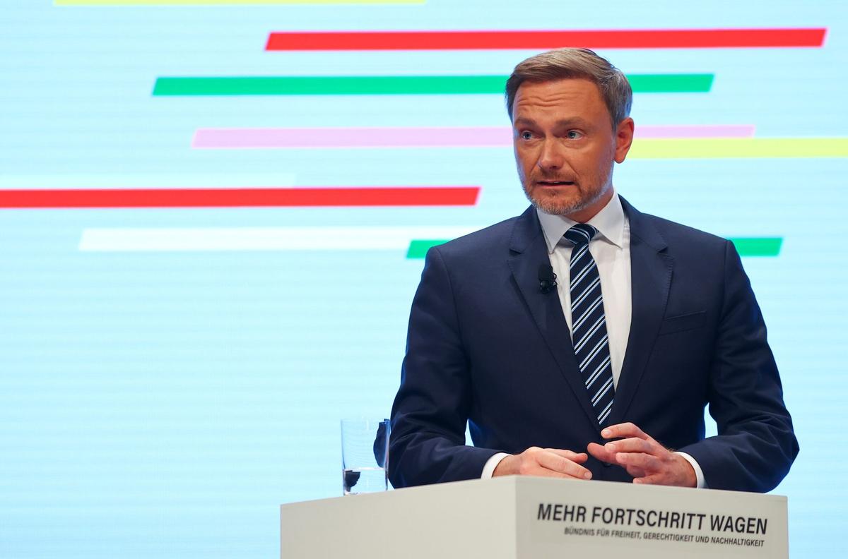 Germany’s Lindner Says Europe Will Be Able to Shield Its Economies Against Inflation Rising Over Ukraine War
