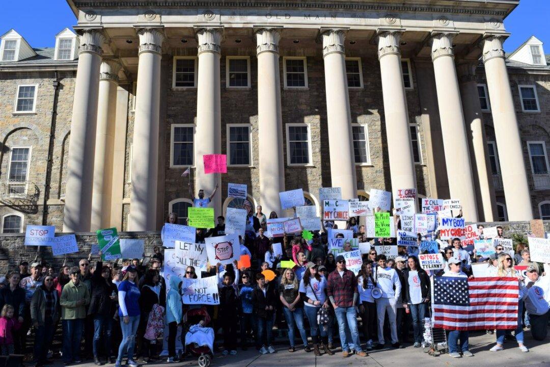 Penn State Employees Who Refuse Vaccination Face Reeducation