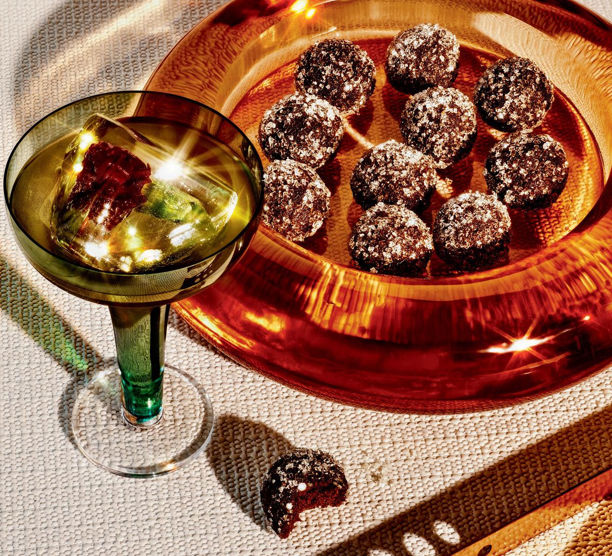 Spiced Honey Rum Balls
