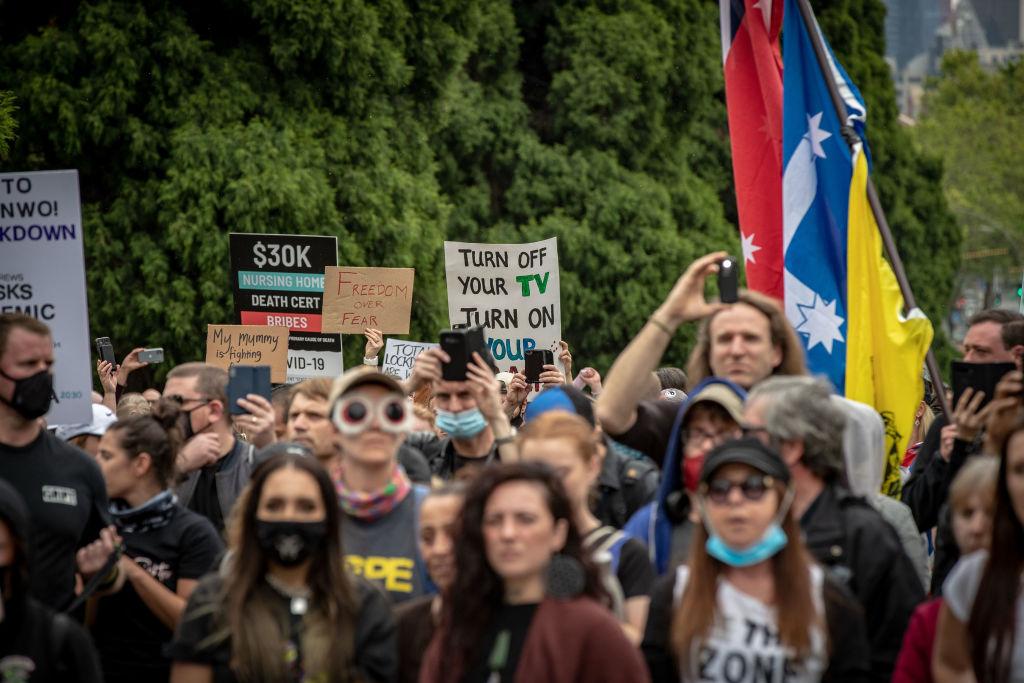 Ongoing Australian Protests Against COVID-19 Mandates Move Out of Melbourne to Eureka Stockade
