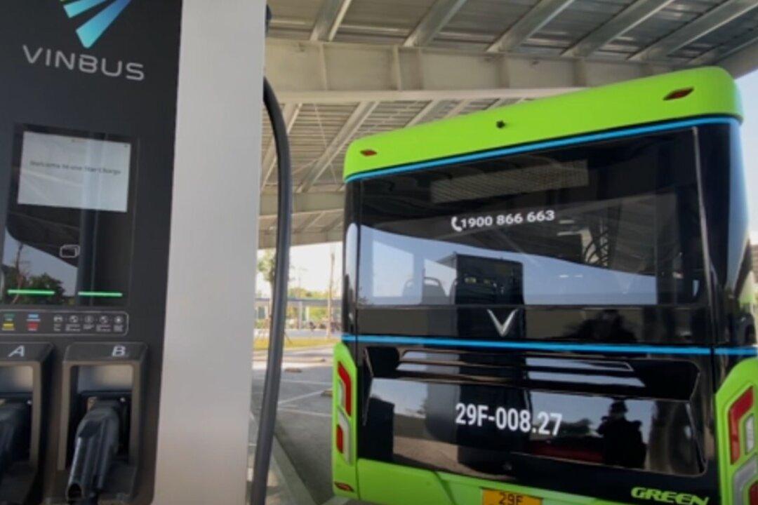 First Electric Buses Hit Streets of Hanoi