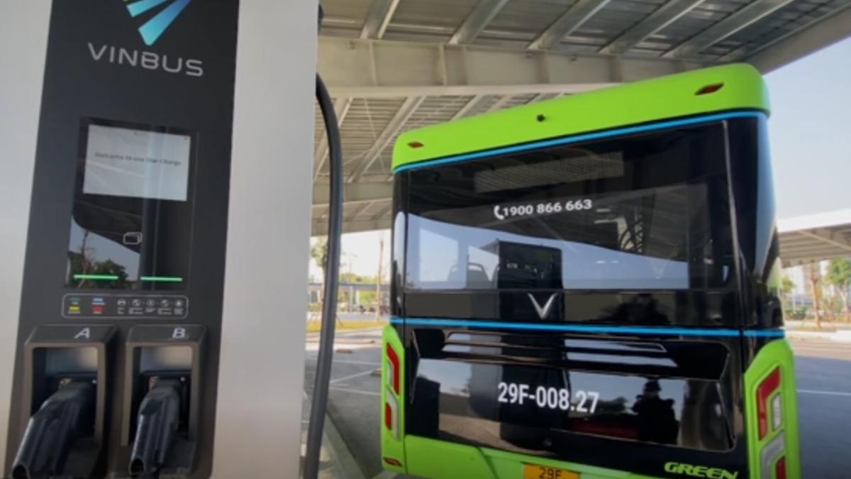 First Electric Buses Hit Streets of Hanoi