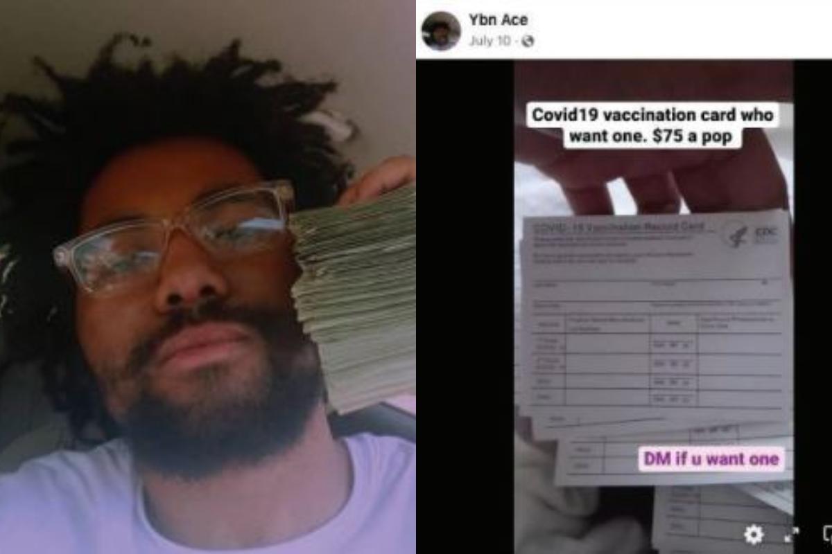 Maryland Man Charged After Allegedly Distributing Hundreds of Fake Vaccine Cards