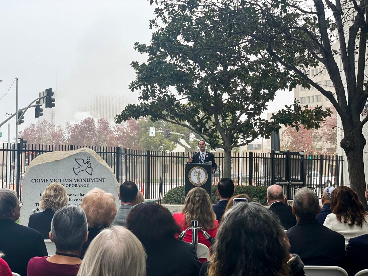 Orange County Honors Crime Victims With New Monument
