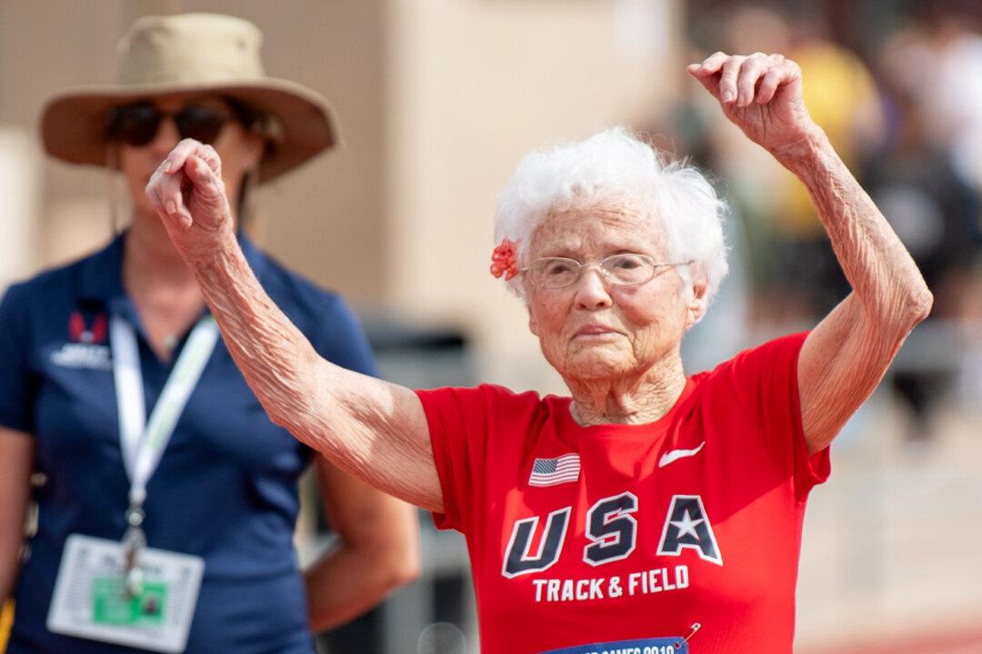 105-Year-Old Runner Sets New World Record in 100-Meter Race at Senior Games