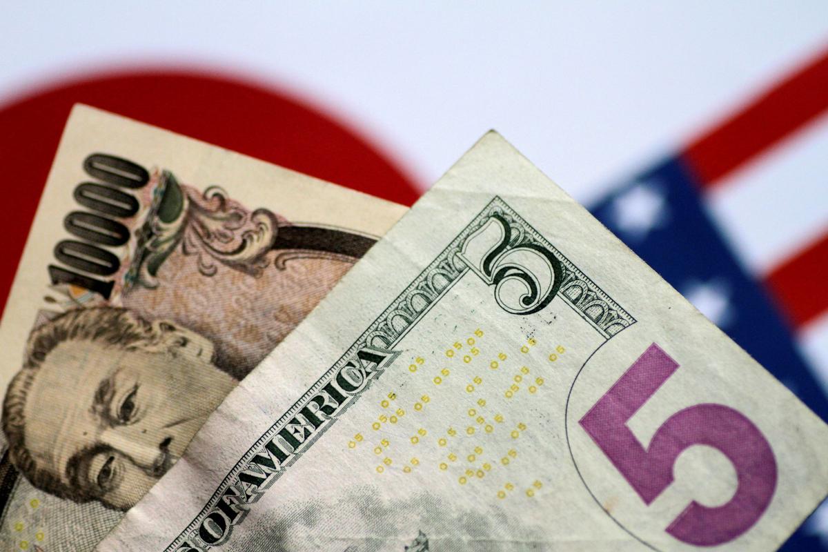 Dollar Set for Steep Weekly Fall, Dollar-Yen Snaps Back Below 150