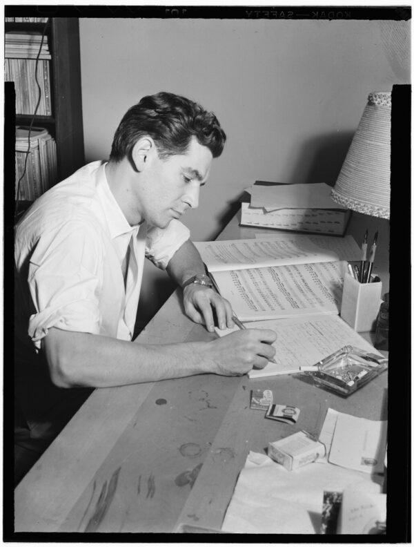 Leonard Bernstein (circa 1948) composed the music for "West Side Story." (New York World-Telegram and Sun)