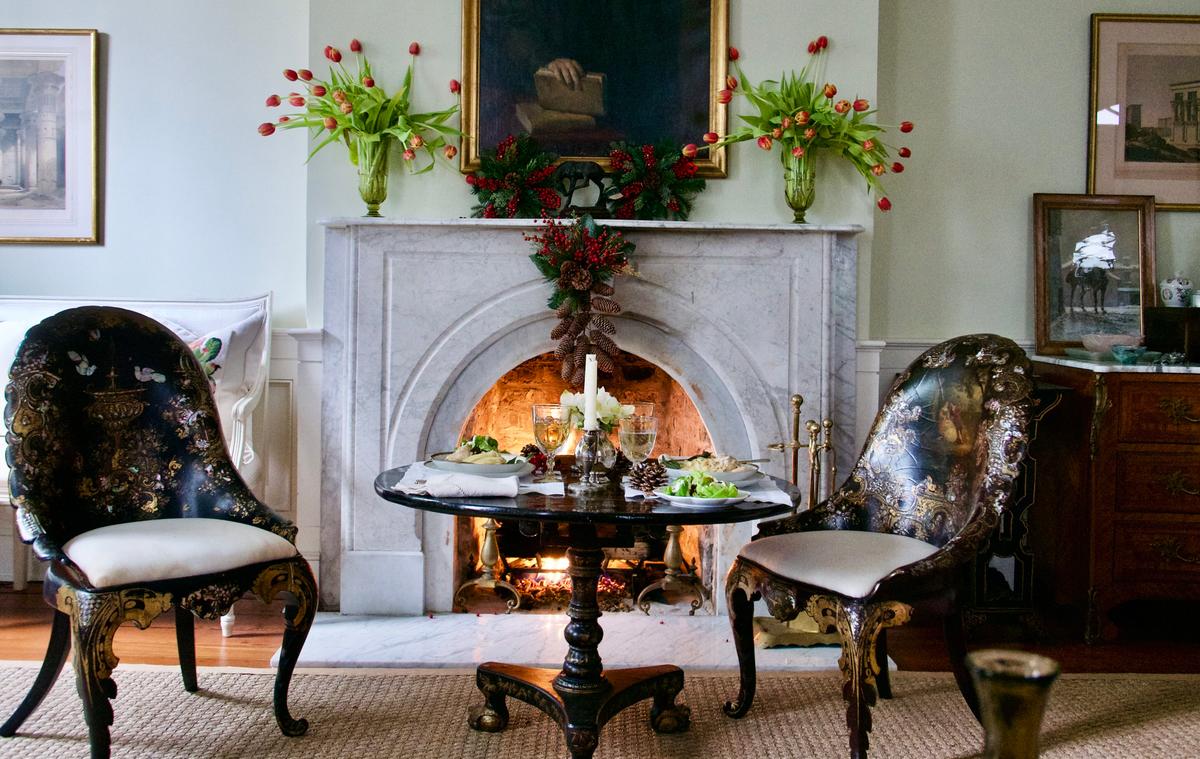 Easy Entertaining: A Festive Fireside Dinner for 2