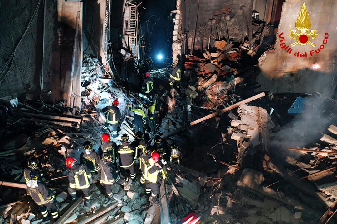 3 Dead, 6 Missing in Explosion in Sicily Caused by Gas Leak