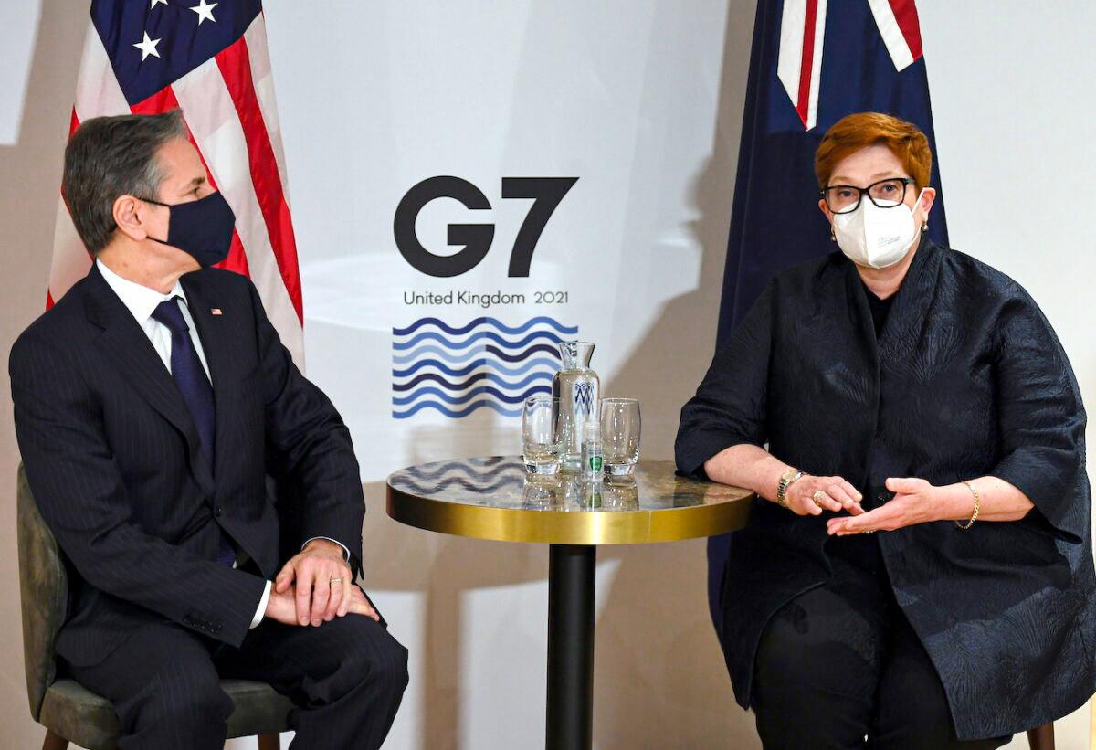 Top Australian, US Foreign Affairs Officials Meet at G-7 Summit, Reaffirm Efforts for Peace in Indo-Pacific