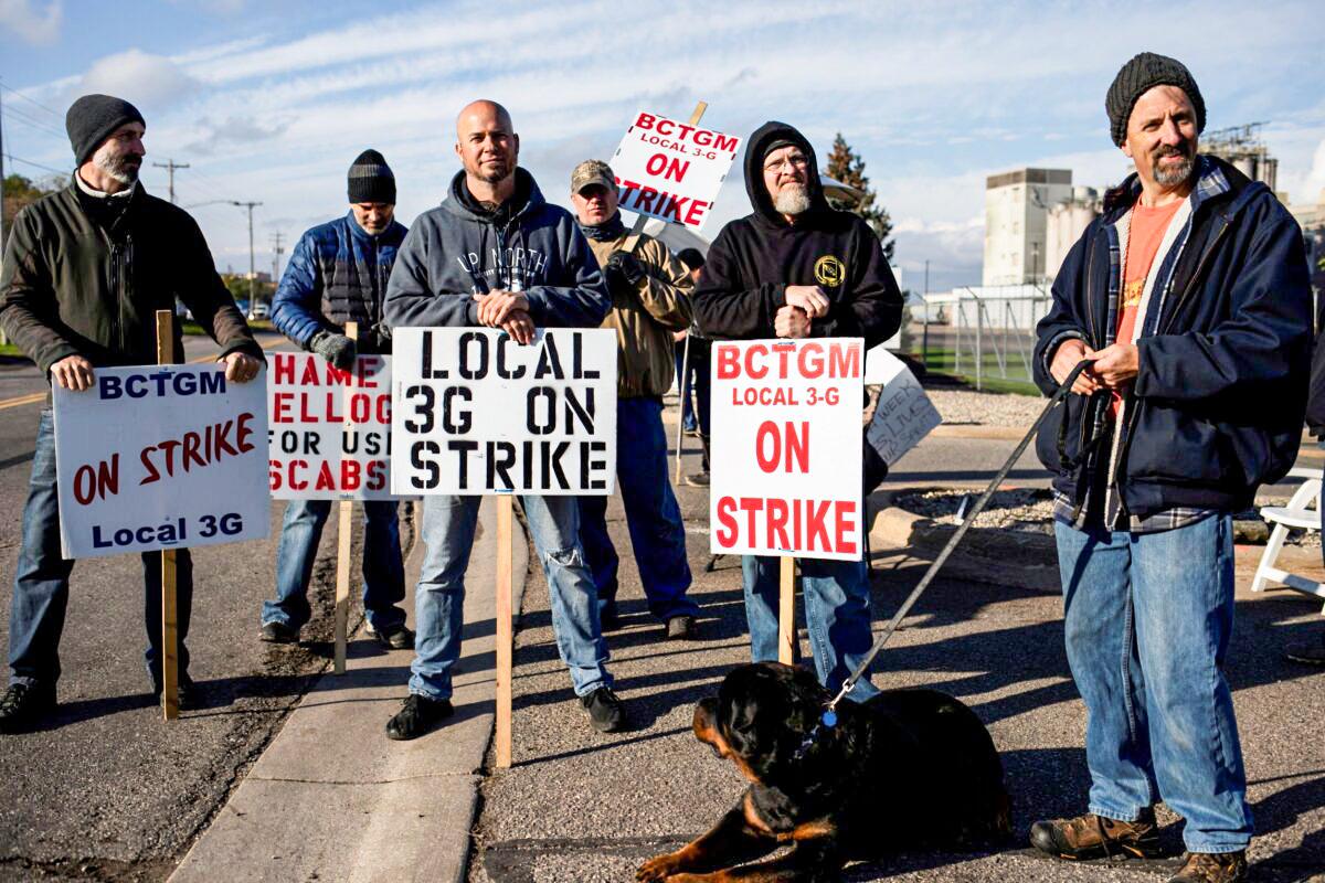 Biden ‘Deeply Troubled’ by Kellogg’s Plans to Replace Striking Workers
