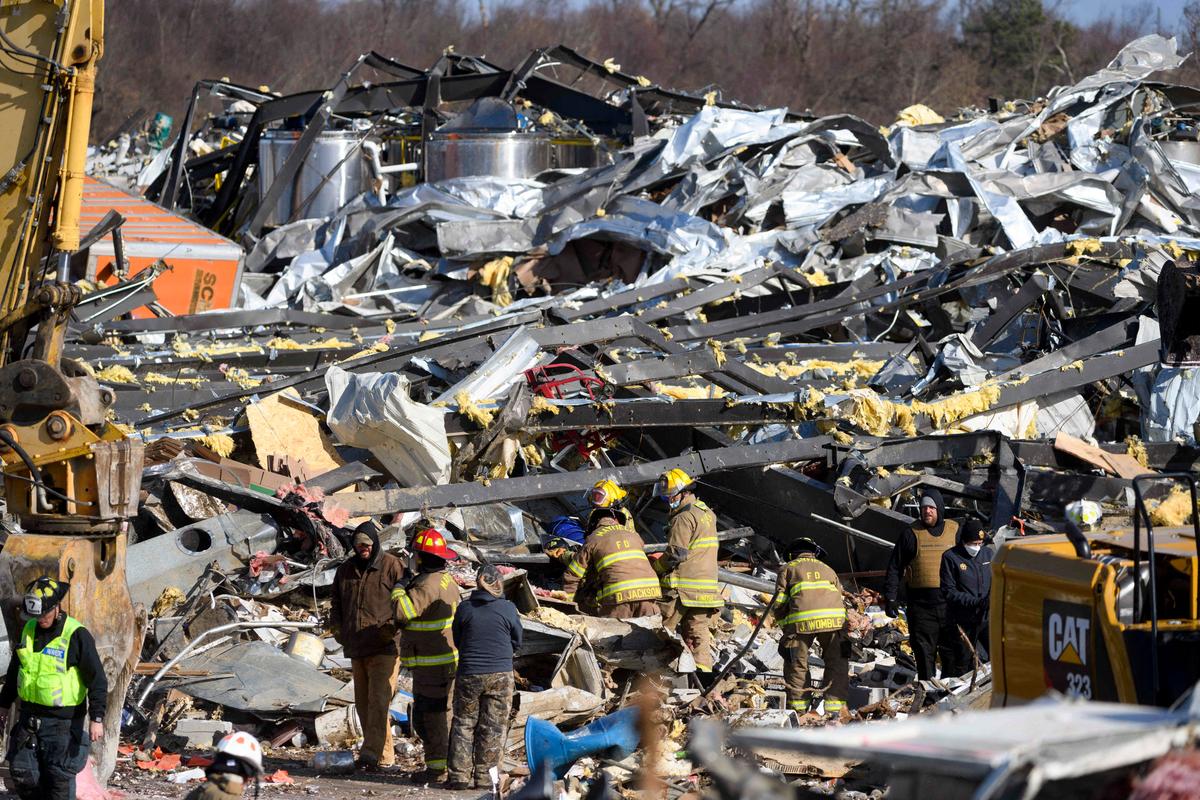 Tornado Aftermath: Man Recalls Helping Rescue 13 People From Candle Factory Wreckage