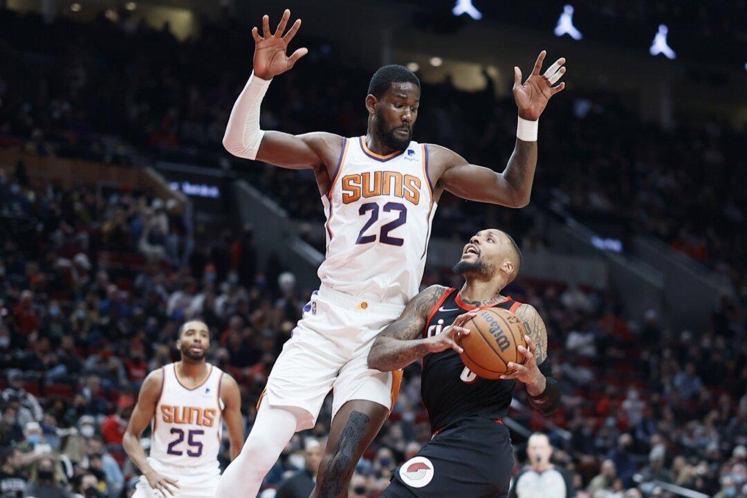 Suns Slip Past Trail Blazers in OT