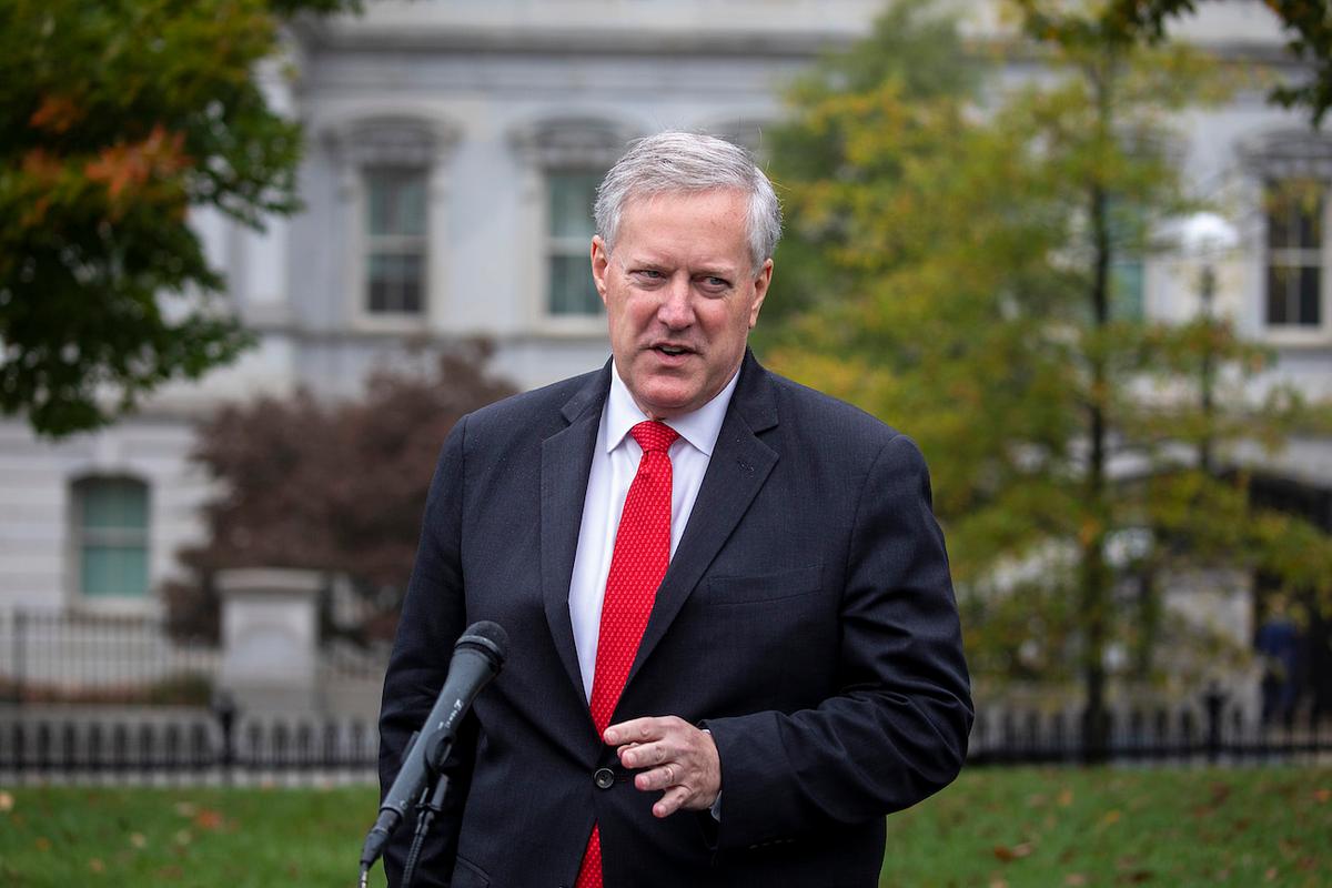 North Carolina DOJ Not Charging Mark Meadows