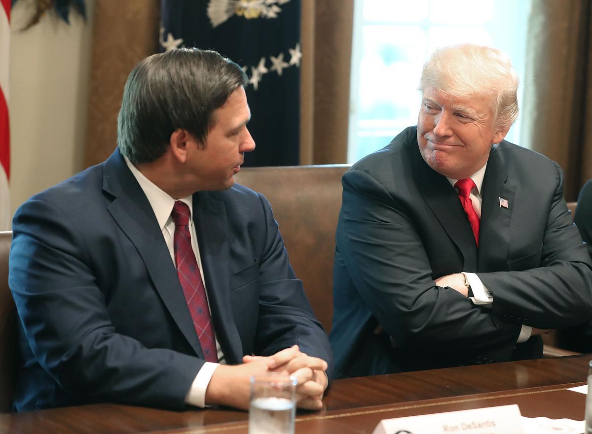 DeSantis Responds to Trump’s Criticism Over Florida’s COVID-19 Restrictions