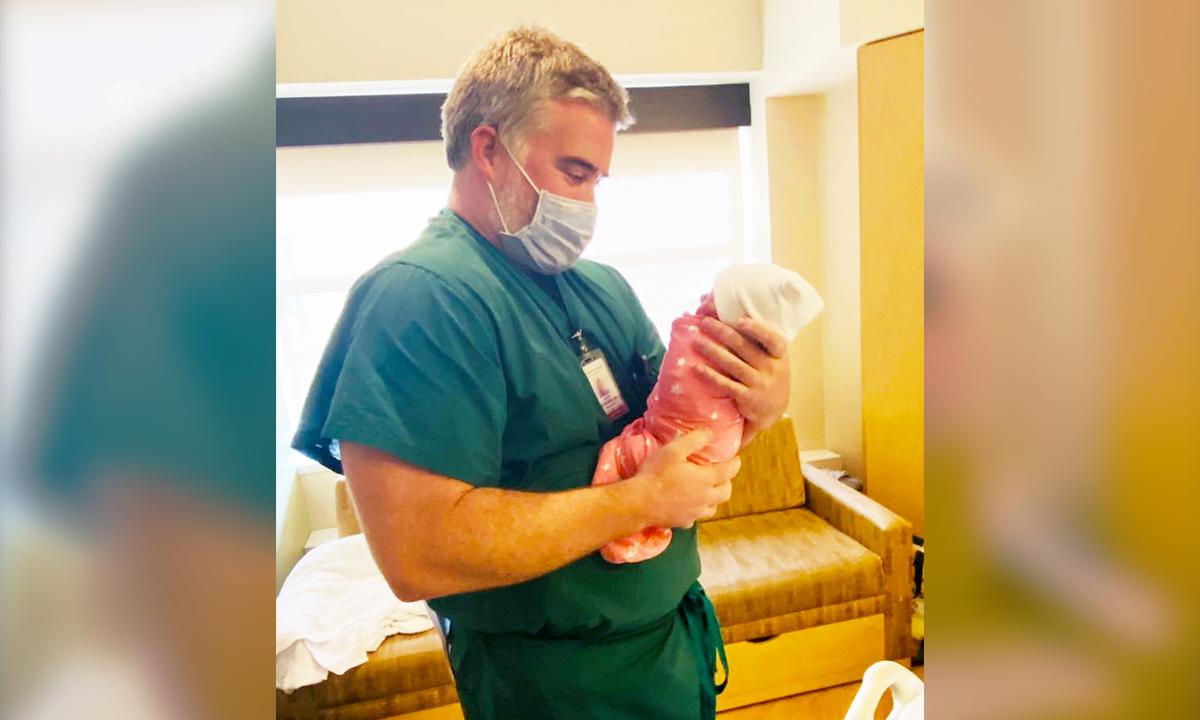 Doctor Who Attended Funeral of Couple’s Late Son Cries Tears of Joy as Their Daughter Is Born