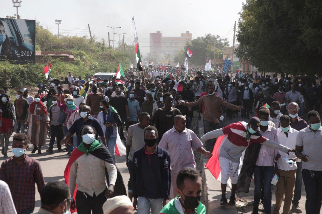 Sudan Group Says 1 Person Killed in Anti-Coup Protests